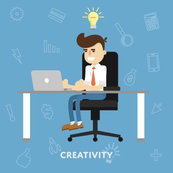 Creative ideas business concept